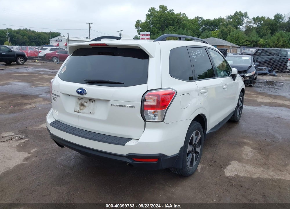 2018 SUBARU FORESTER 2.5I PREMIUM VIN: JF2SJAGC6JH597784