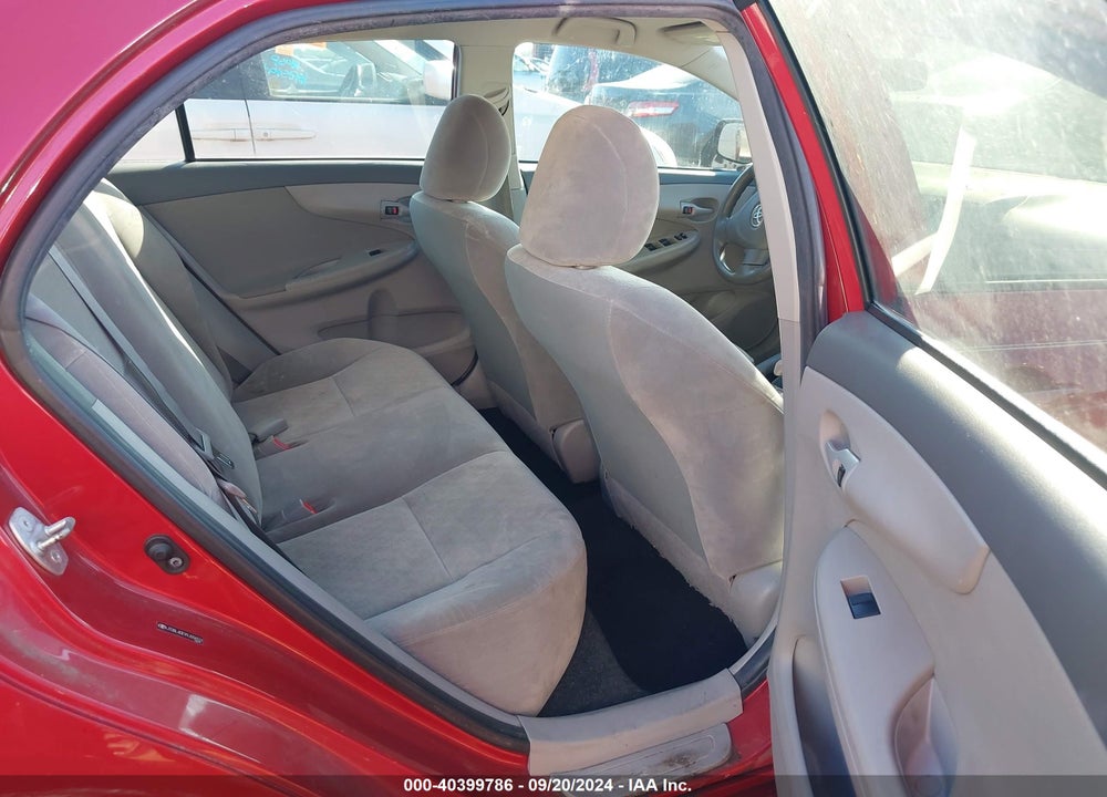 2009 TOYOTA COROLLA LE VIN: JTDBL40E99J006521