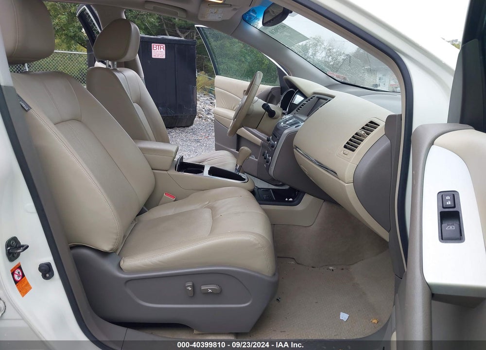 2009 NISSAN MURANO SL VIN: JN8AZ18WX9W211522