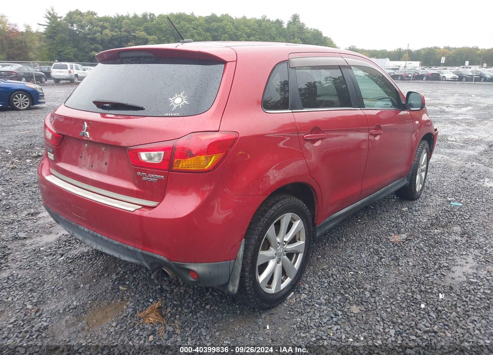 2013 MITSUBISHI OUTLANDER SPORT SE VIN: 4A4AR4AU8DE015074