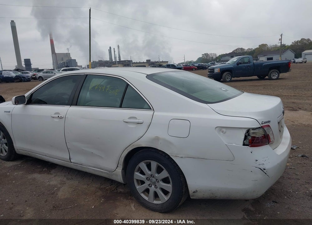 2009 TOYOTA CAMRY HYBRID VIN: 4T1BB46K89U090227