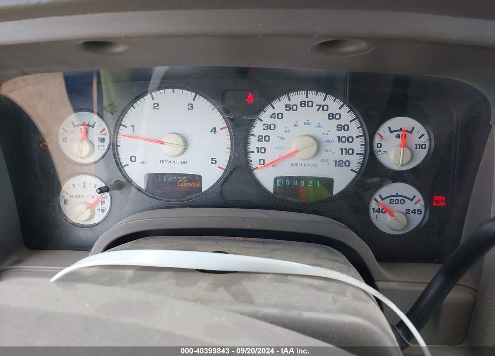 2004 DODGE RAM 3500 SLT/LARAMIE VIN: 3D7LU38C94G240267