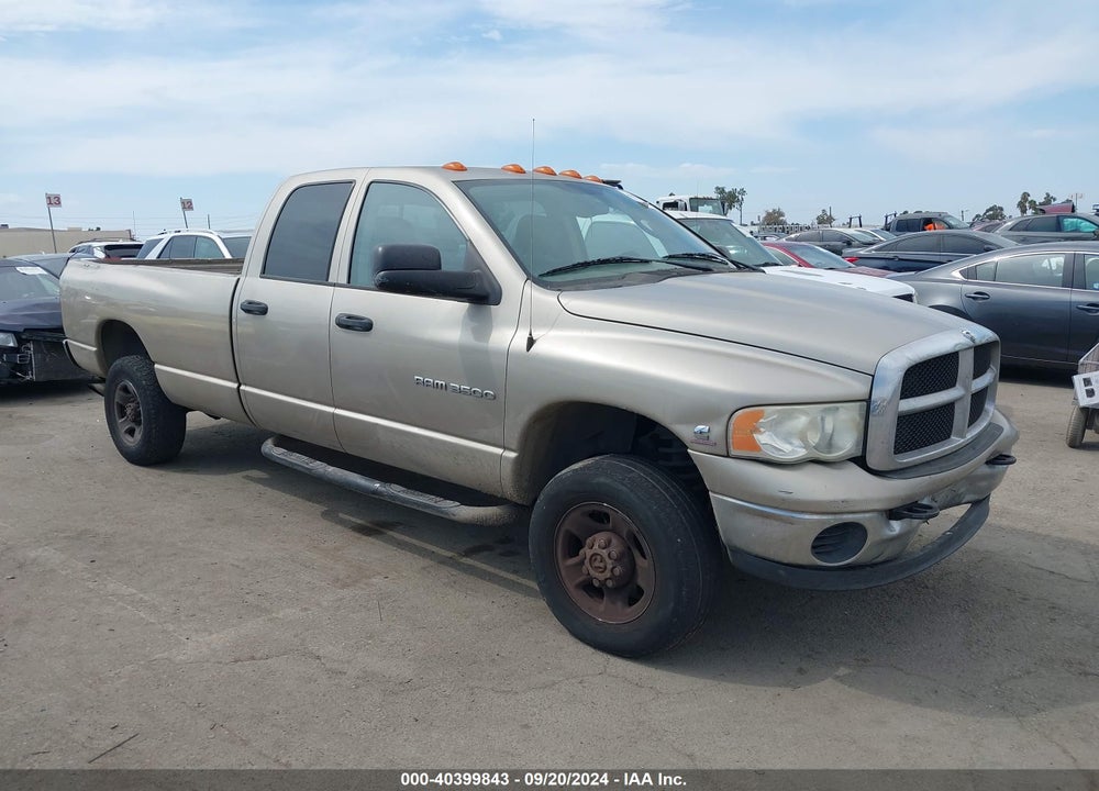 2004 DODGE RAM 3500 SLT/LARAMIE VIN: 3D7LU38C94G240267