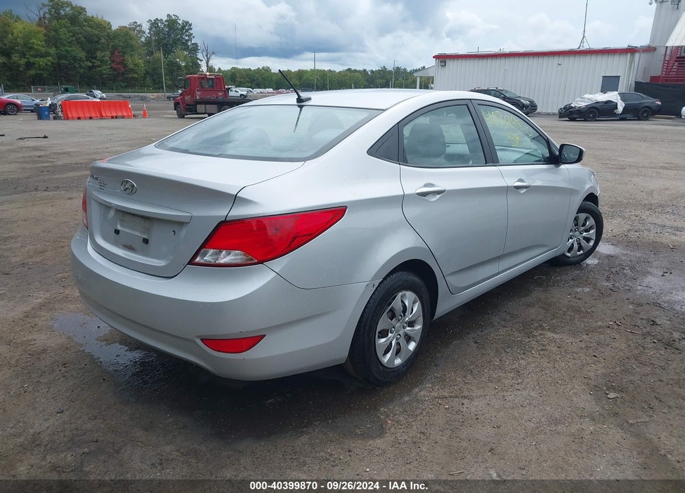 2016 HYUNDAI ACCENT SE VIN: KMHCT4AE0GU105982