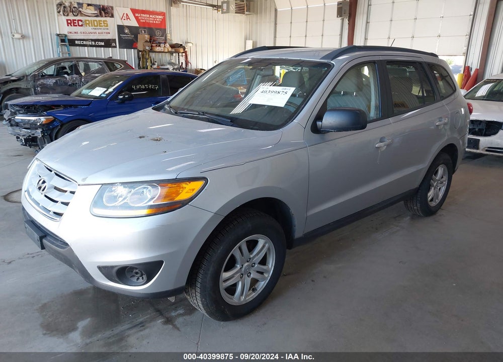 2010 HYUNDAI SANTA FE GLS VIN: 5NMSGDAB7AH364042
