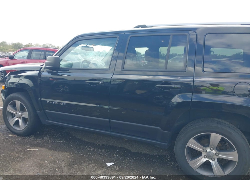 2017 JEEP PATRIOT HIGH ALTITUDE 4X4 VIN: 1C4NJRFB7HD176631