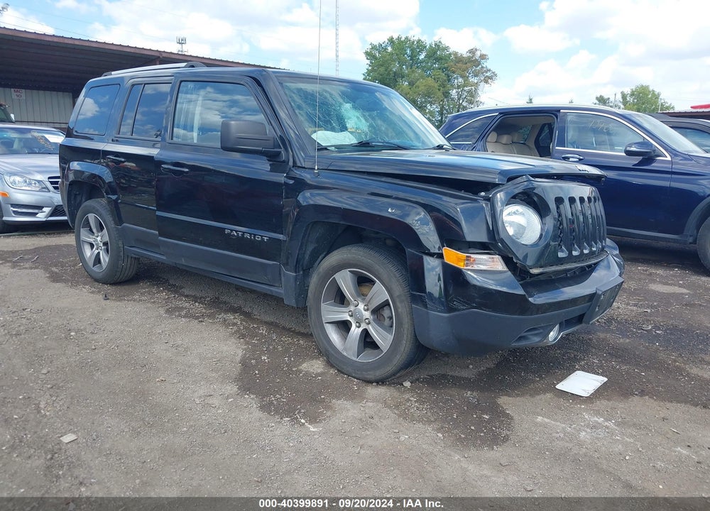 2017 JEEP PATRIOT HIGH ALTITUDE 4X4 VIN: 1C4NJRFB7HD176631