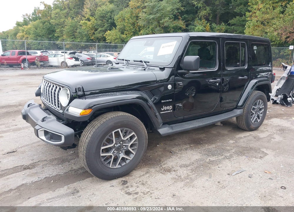 2024 JEEP WRANGLER 4-DOOR SAHARA 4X4 VIN: 1C4PJXEG7RW328245