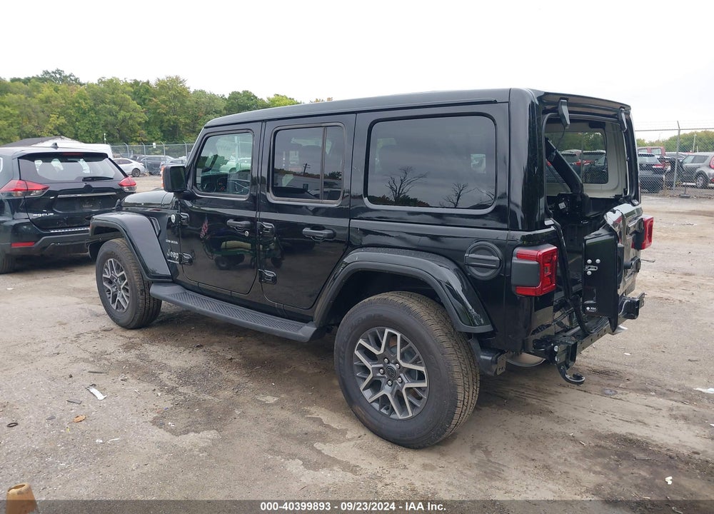 2024 JEEP WRANGLER 4-DOOR SAHARA 4X4 VIN: 1C4PJXEG7RW328245