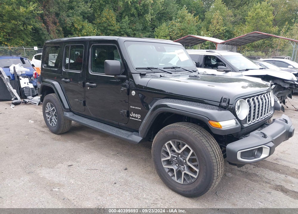 2024 JEEP WRANGLER 4-DOOR SAHARA 4X4 VIN: 1C4PJXEG7RW328245
