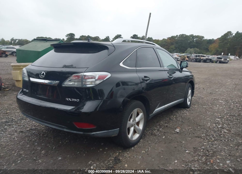 2010 LEXUS RX 350 VIN: 2T2BK1BA0AC037616