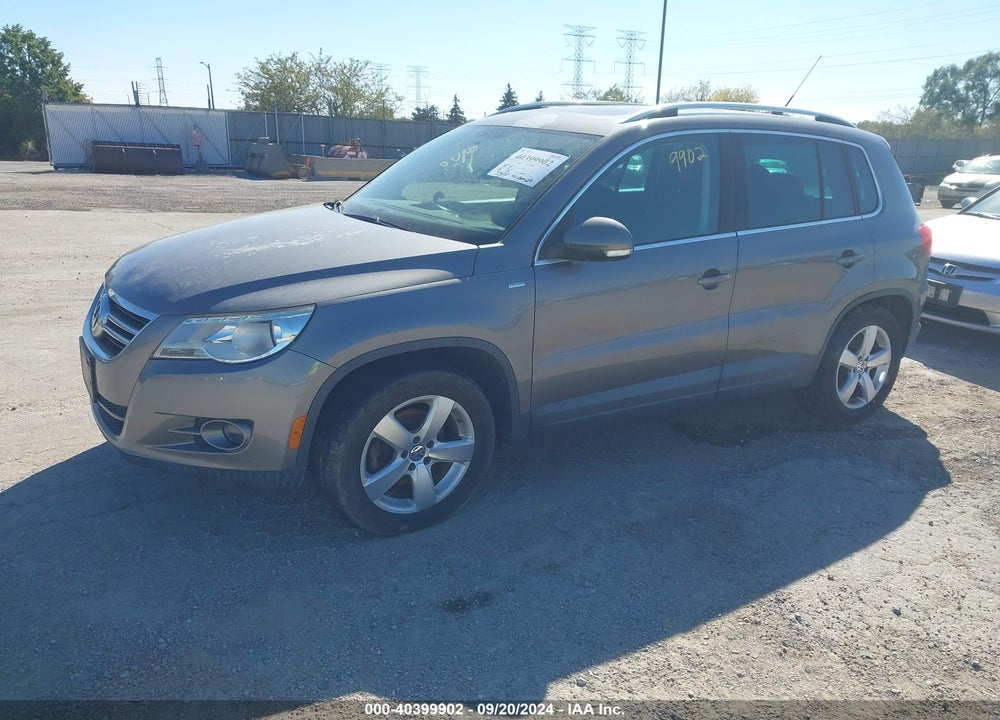 2010 VOLKSWAGEN TIGUAN WOLFSBURG EDITION VIN: WVGBV7AX1AW514772