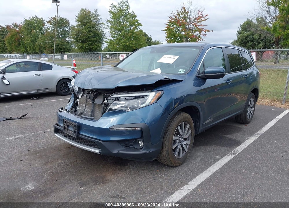 2022 HONDA PILOT VIN: 5FNYF6H59NB023290