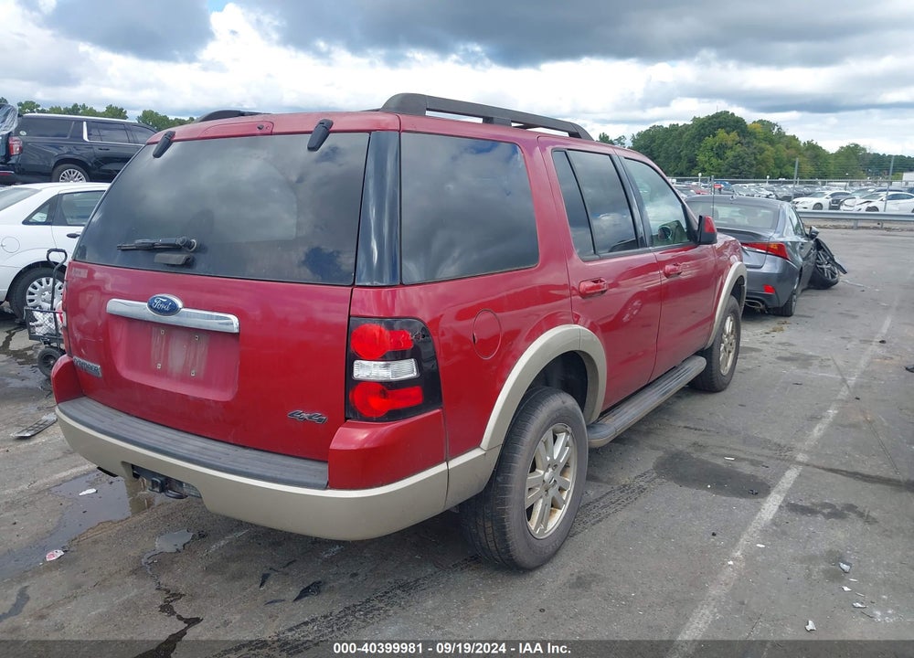 2009 FORD EXPLORER EDDIE BAUER VIN: 1FMEU74E49UA10198