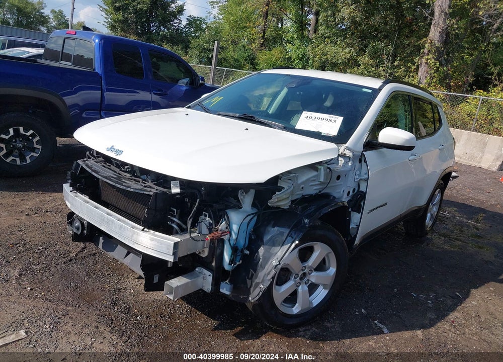 2018 JEEP COMPASS LATITUDE 4X4 VIN: 3C4NJDBBXJT393356