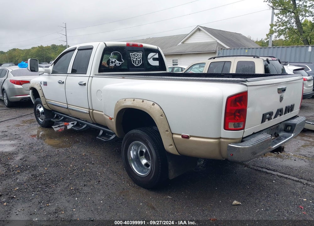 2006 DODGE RAM 3500 LARAMIE VIN: 3D7MX48C16G132956