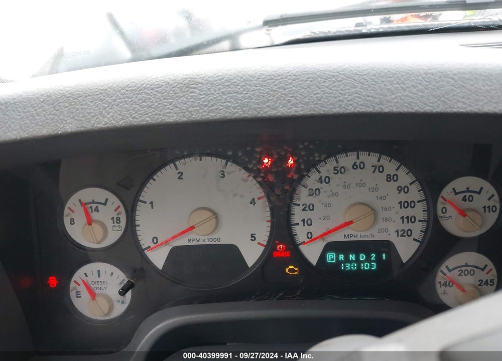 2006 DODGE RAM 3500 LARAMIE VIN: 3D7MX48C16G132956