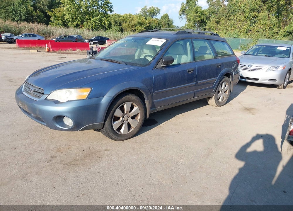 2007 SUBARU OUTBACK 2.5I VIN: 4S4BP61C577300923
