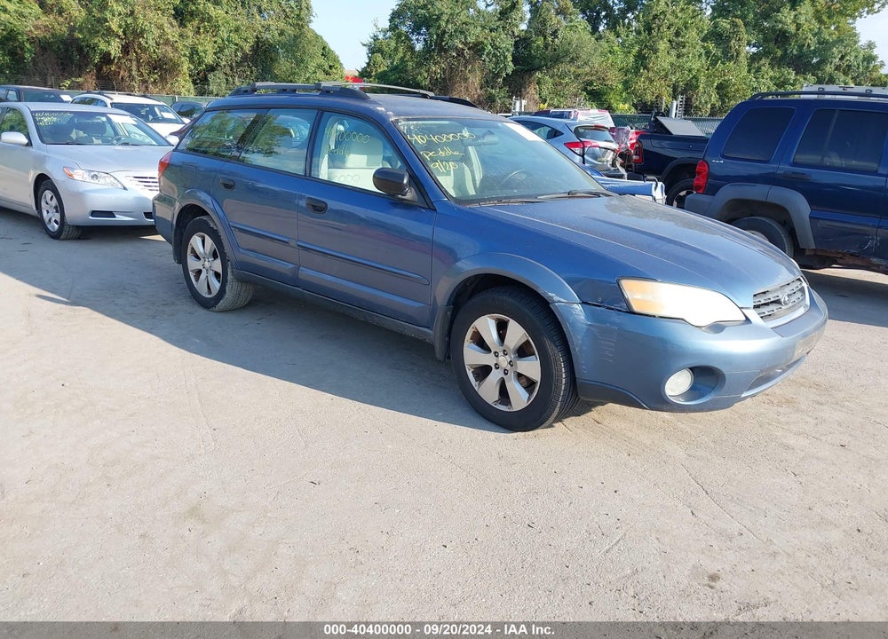 2007 SUBARU OUTBACK 2.5I VIN: 4S4BP61C577300923