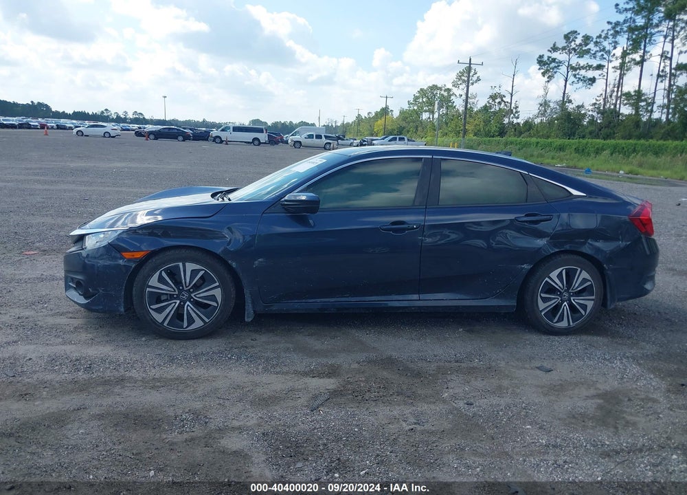 2018 HONDA CIVIC EX-T VIN: JHMFC1F37JX006667