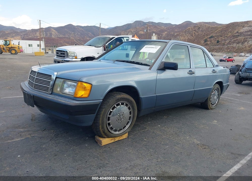 1989 MERCEDES-BENZ 190 E 2.6 VIN: WDBDA29D1KF552783