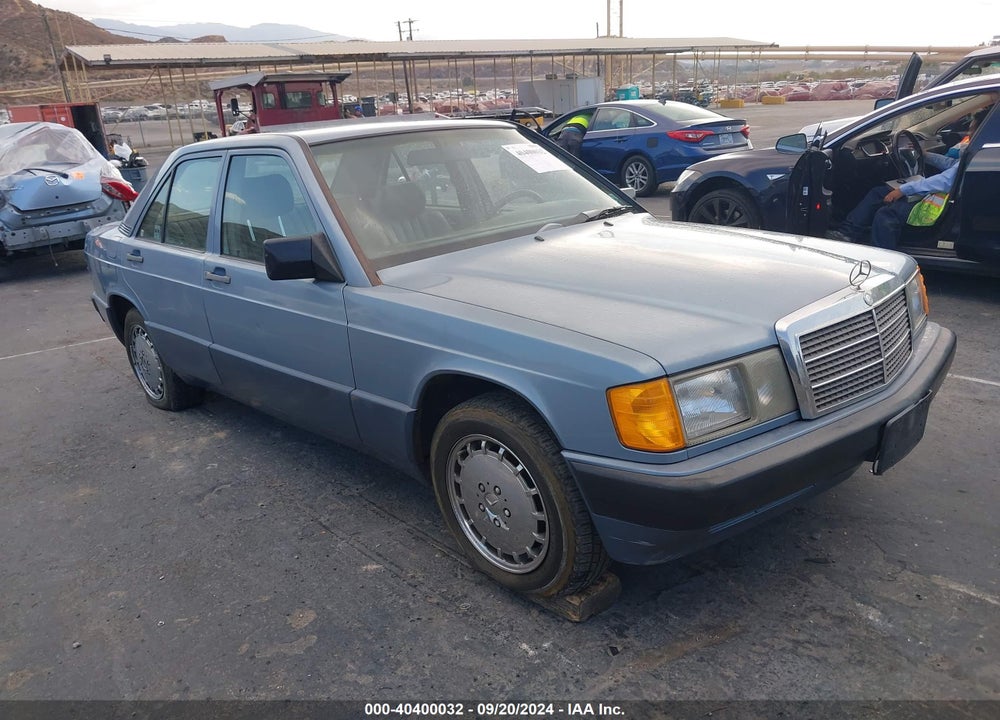 1989 MERCEDES-BENZ 190 E 2.6 VIN: WDBDA29D1KF552783