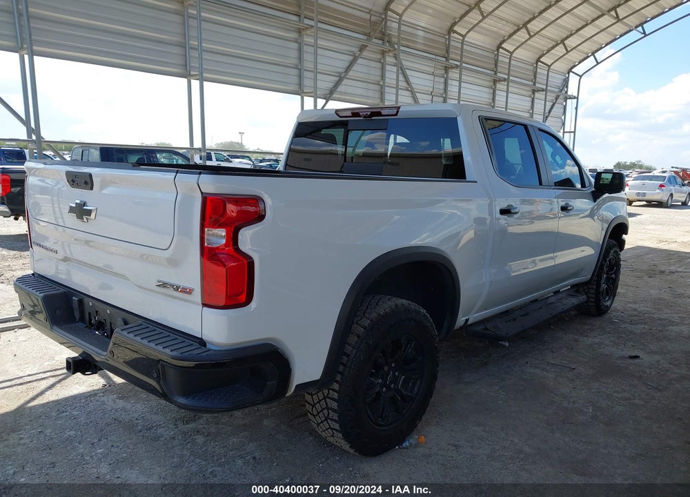 2022 CHEVROLET SILVERADO 1500 4WD SHORT BED ZR2 VIN: 3GCUDHEL7NG518326