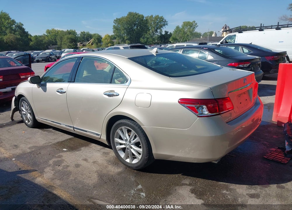 2012 LEXUS ES 350 VIN: JTHBK1EG9C2501359