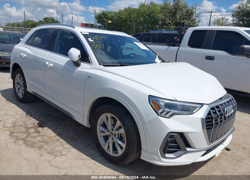 2024 AUDI Q3 PREMIUM 45 TFSI S LINE QUATTRO TIPTRONIC VIN: WA1DECF31R1034021