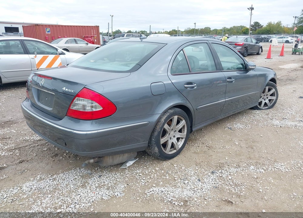 2008 MERCEDES-BENZ E 350 4MATIC VIN: WDBUF87X18B249603