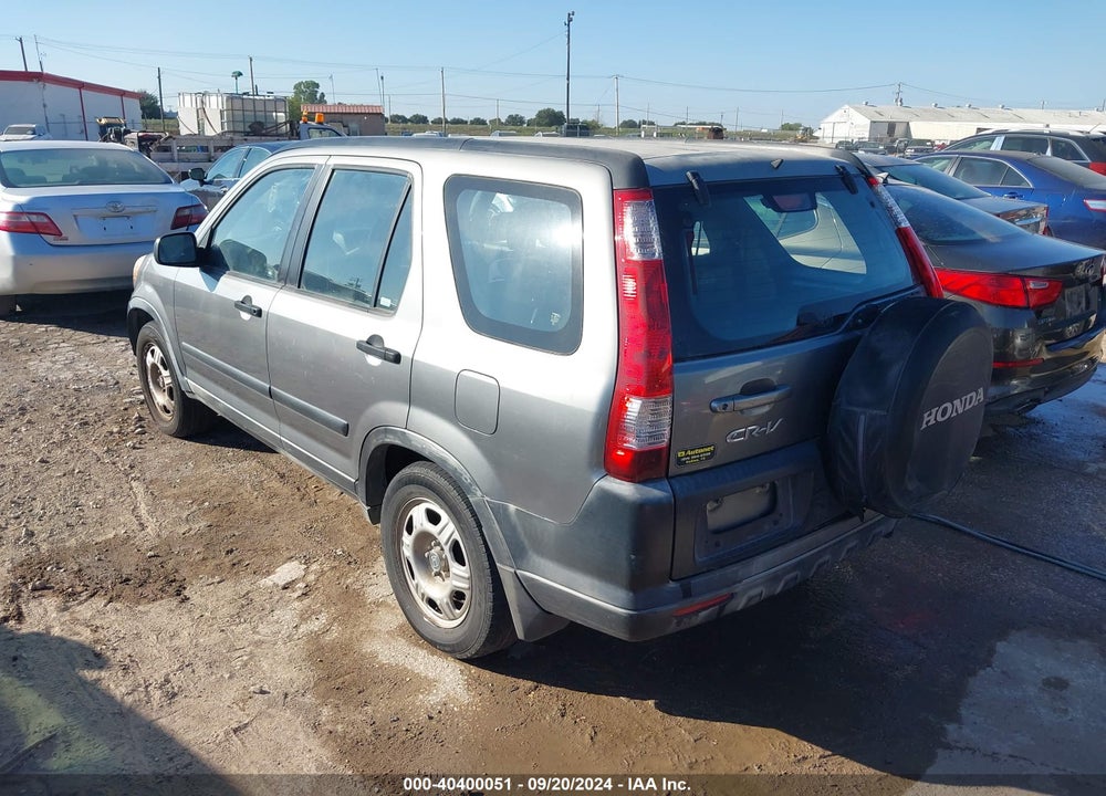 2005 HONDA CR-V LX VIN: JHLRD68505C002080