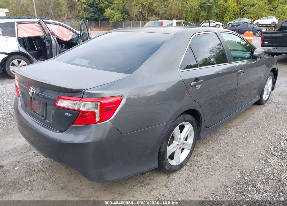 2012 TOYOTA CAMRY SE VIN: 4T1BF1FK8CU081490