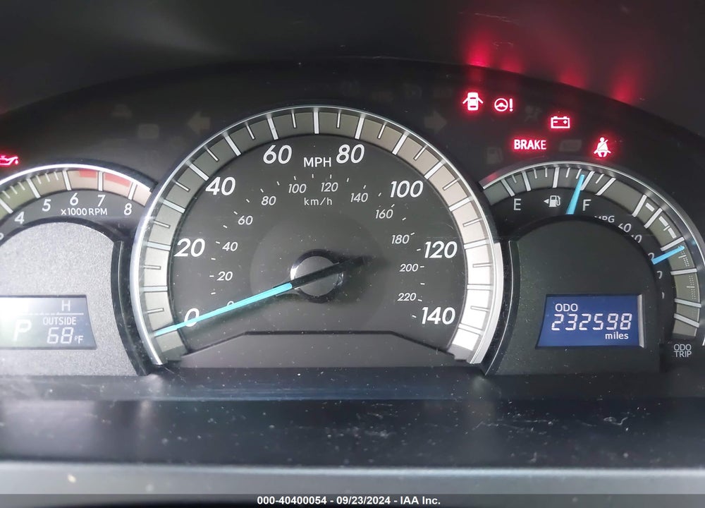 2012 TOYOTA CAMRY SE VIN: 4T1BF1FK8CU081490