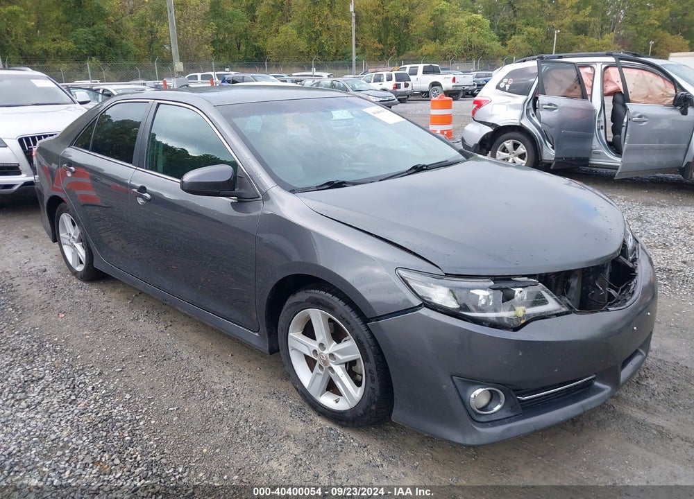 2012 TOYOTA CAMRY SE VIN: 4T1BF1FK8CU081490