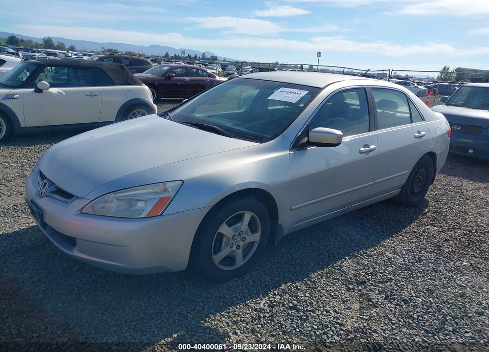 2005 HONDA ACCORD HYBRID IMA VIN: JHMCN36595C003793