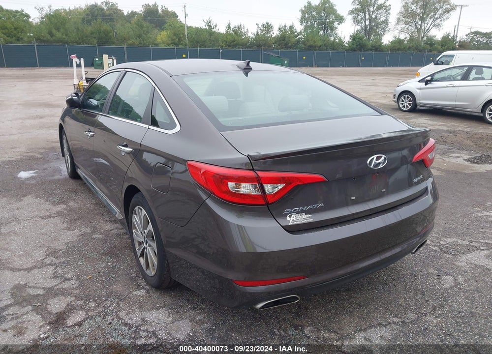 2016 HYUNDAI SONATA SPORT VIN: 5NPE34AF6GH342539