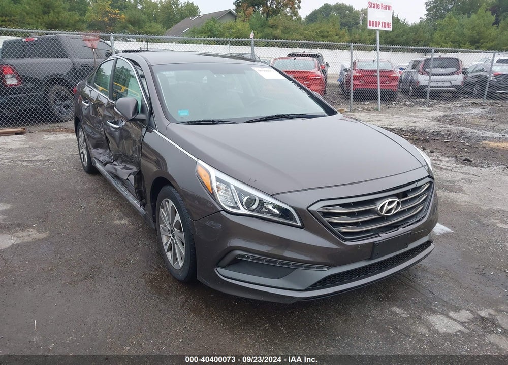 2016 HYUNDAI SONATA SPORT VIN: 5NPE34AF6GH342539