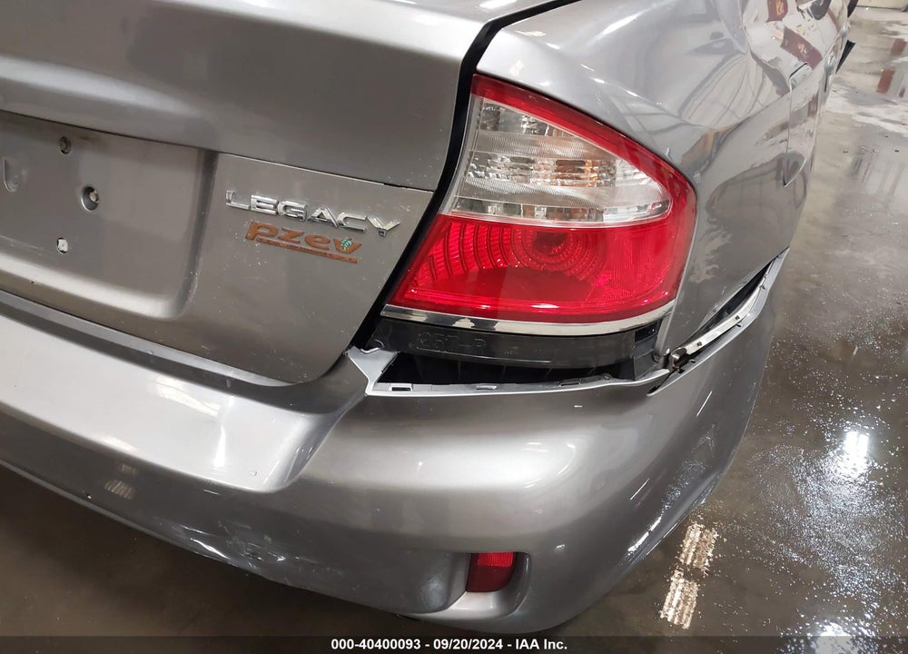 2009 SUBARU LEGACY 2.5I VIN: 4S3BL616296215427