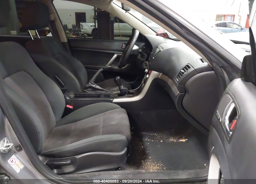 2009 SUBARU LEGACY 2.5I VIN: 4S3BL616296215427