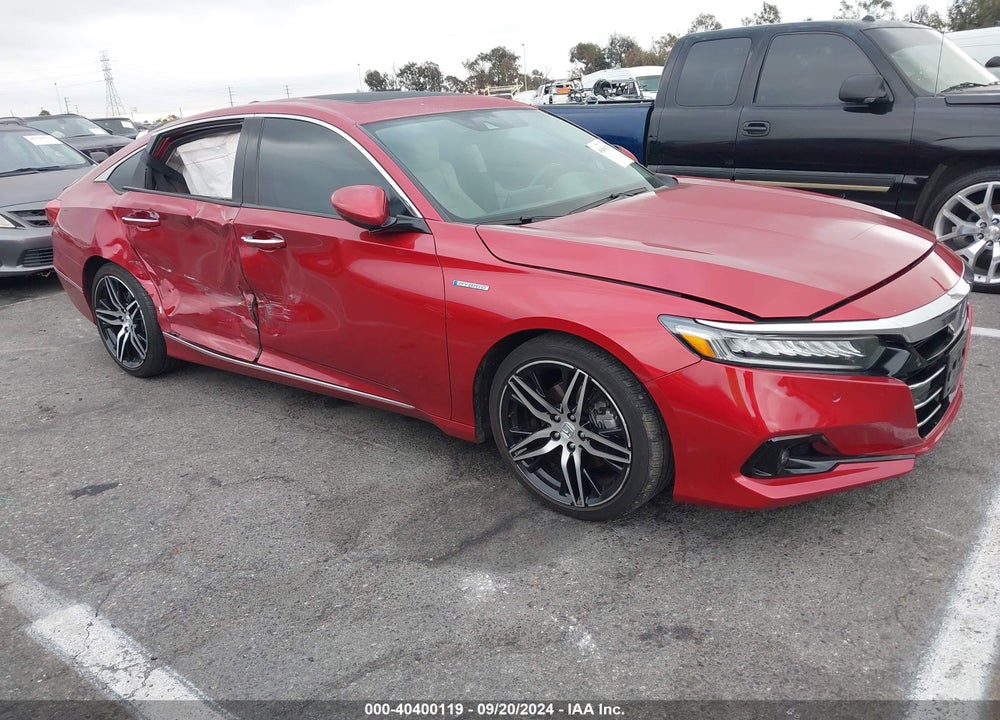 2021 HONDA ACCORD HYBRID TOURING VIN: 1HGCV3F96MA006988