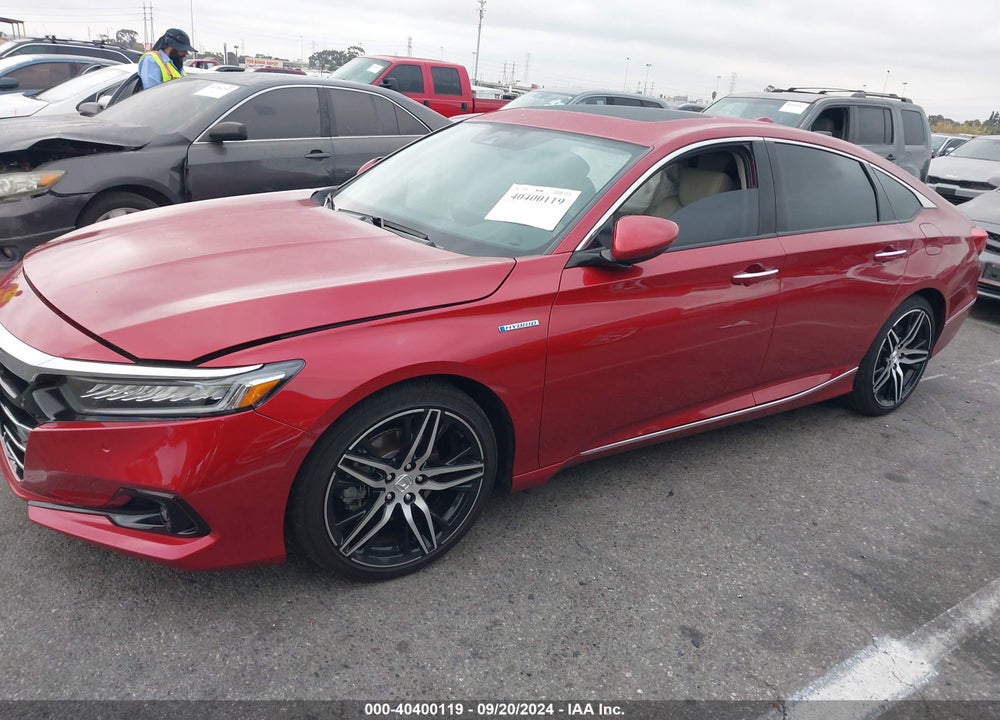 2021 HONDA ACCORD HYBRID TOURING VIN: 1HGCV3F96MA006988