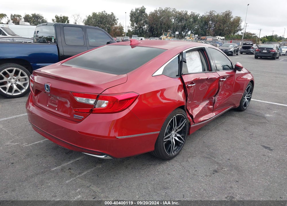 2021 HONDA ACCORD HYBRID TOURING VIN: 1HGCV3F96MA006988