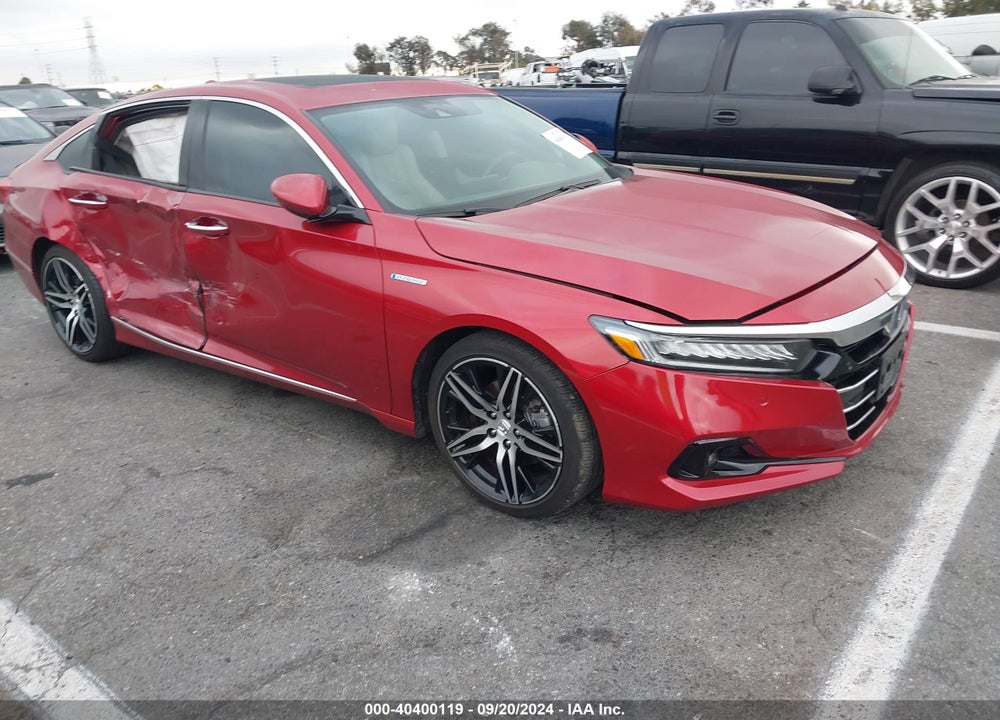 2021 HONDA ACCORD HYBRID TOURING VIN: 1HGCV3F96MA006988
