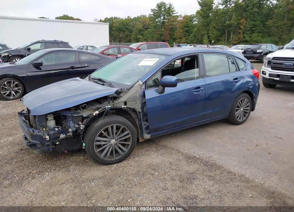 2012 SUBARU IMPREZA 2.0I PREMIUM VIN: JF1GPAE61CH241302