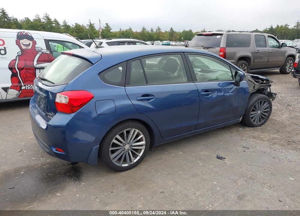 2012 SUBARU IMPREZA 2.0I PREMIUM VIN: JF1GPAE61CH241302