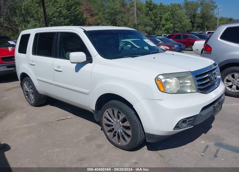 2013 HONDA PILOT EX-L VIN: 5FNYF3H50DB020498