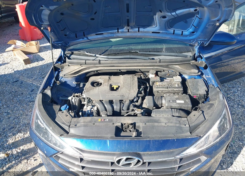 2019 HYUNDAI ELANTRA SE VIN: 5NPD74LF8KH498040