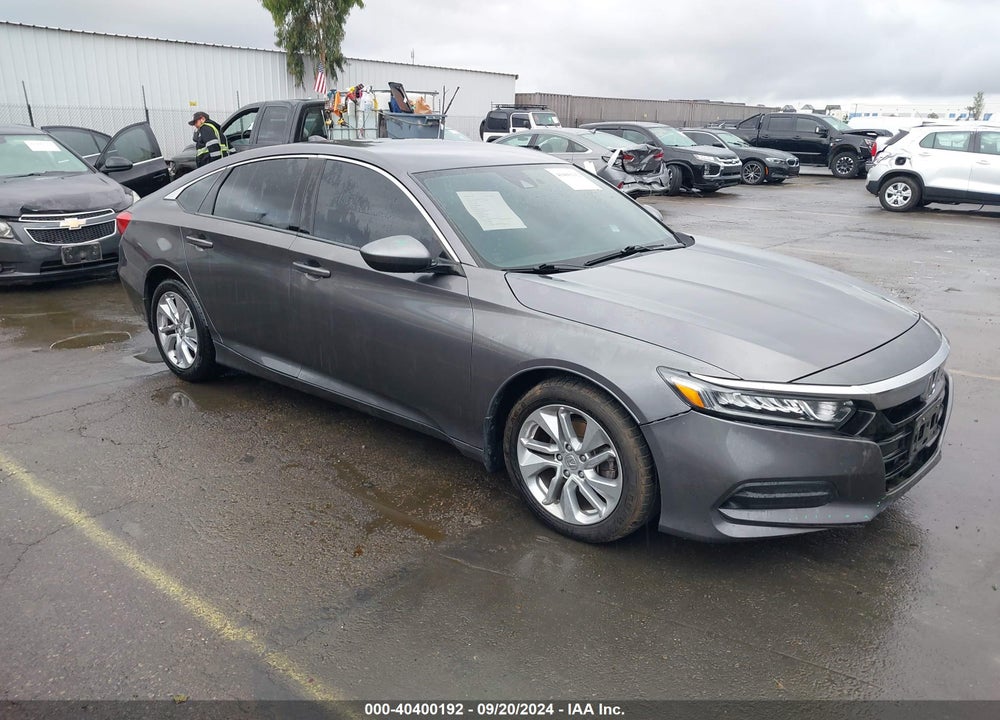 2018 HONDA ACCORD LX VIN: 1HGCV1F18JA051411