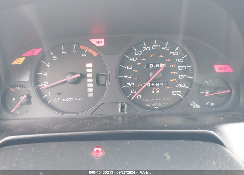 1999 HONDA PRELUDE VIN: JHMBB6243XC001186
