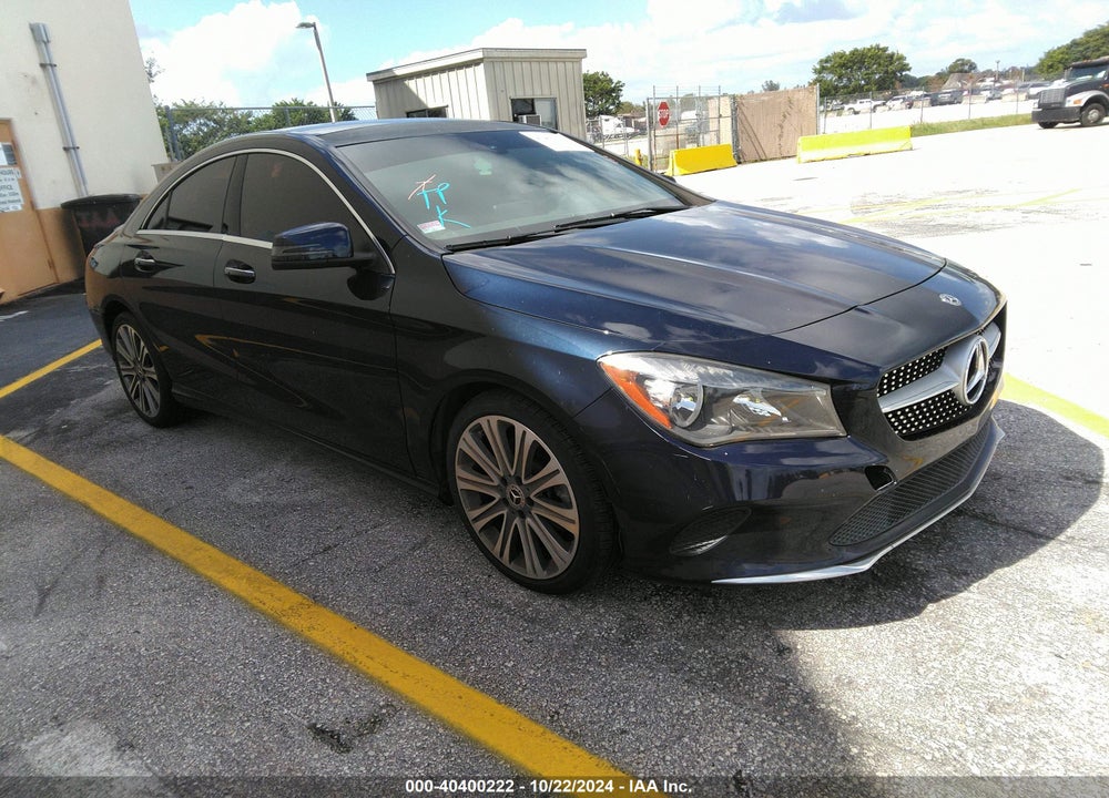 2018 MERCEDES-BENZ CLA 250 VIN: WDDSJ4EB8JN607717
